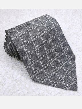 Hickey Freeman Silk Tie Hand Folded 58" x 4.25"
